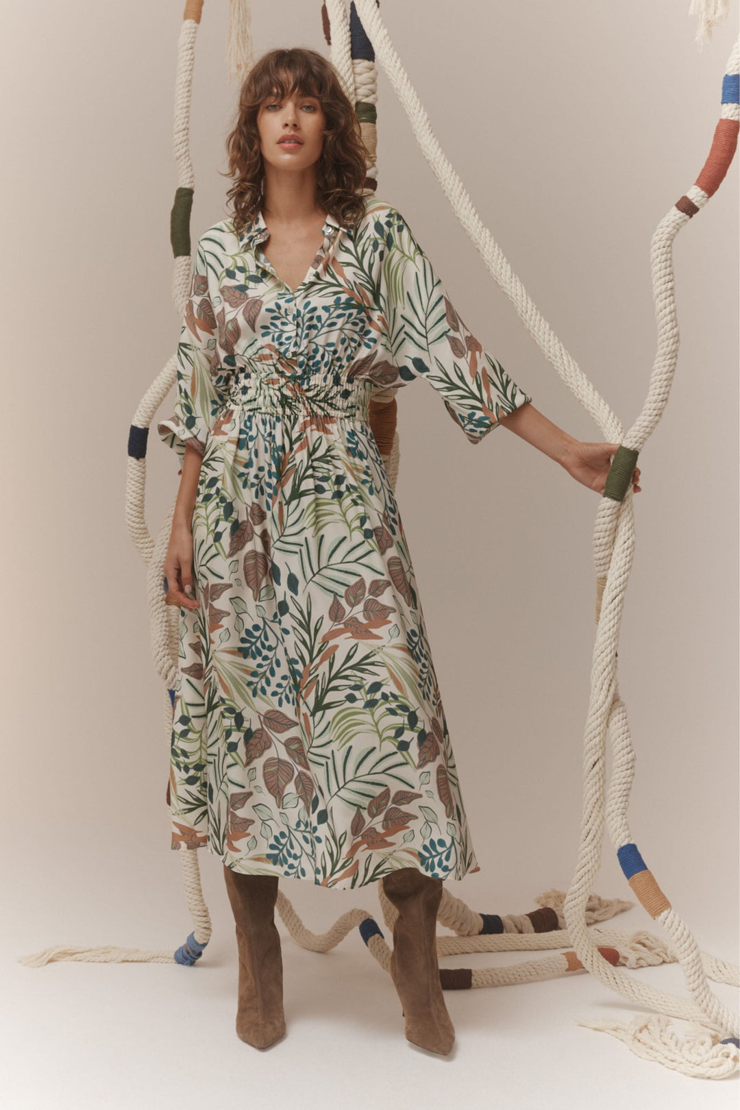 CABLE DRESS OLIVIA MIDI DRESS - CSS26599