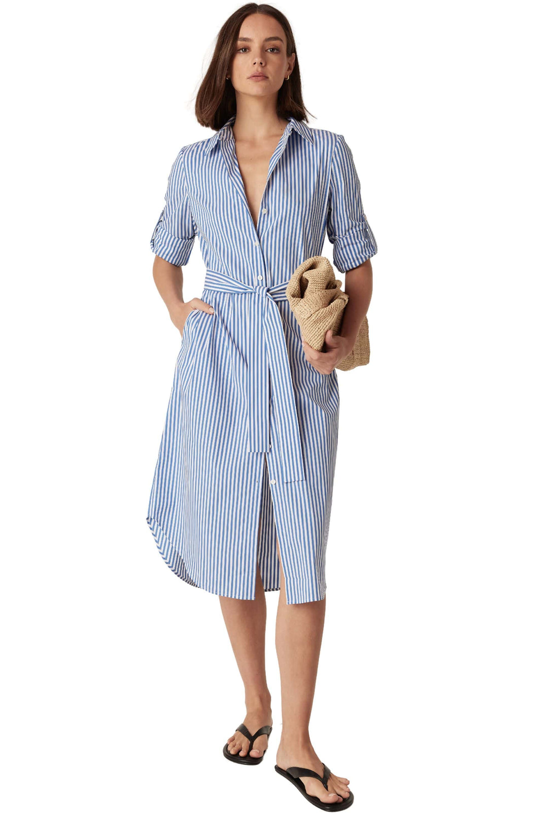CABLE DRESS PORTSEA SHIRT DRESS - CSS26597