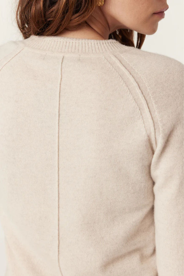 CABLE JUMPER CASHMERE CREW JUMPER - CAW25163