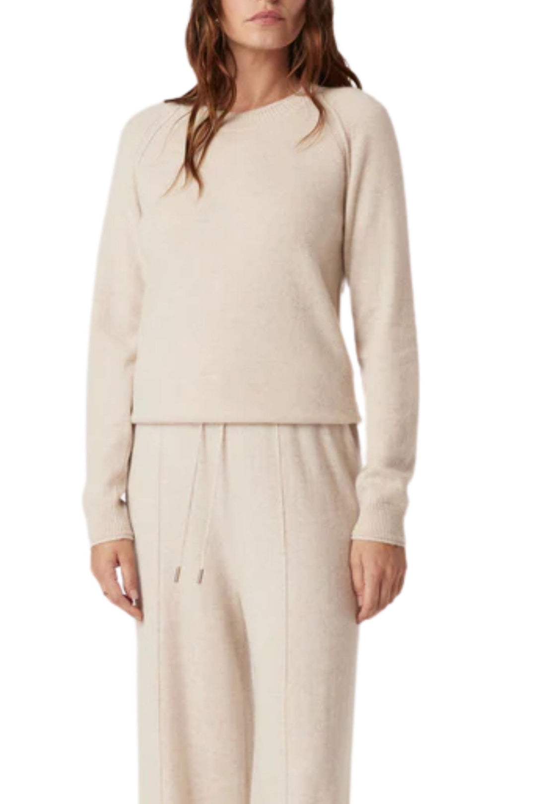 CABLE JUMPER CASHMERE CREW JUMPER - CAW25163