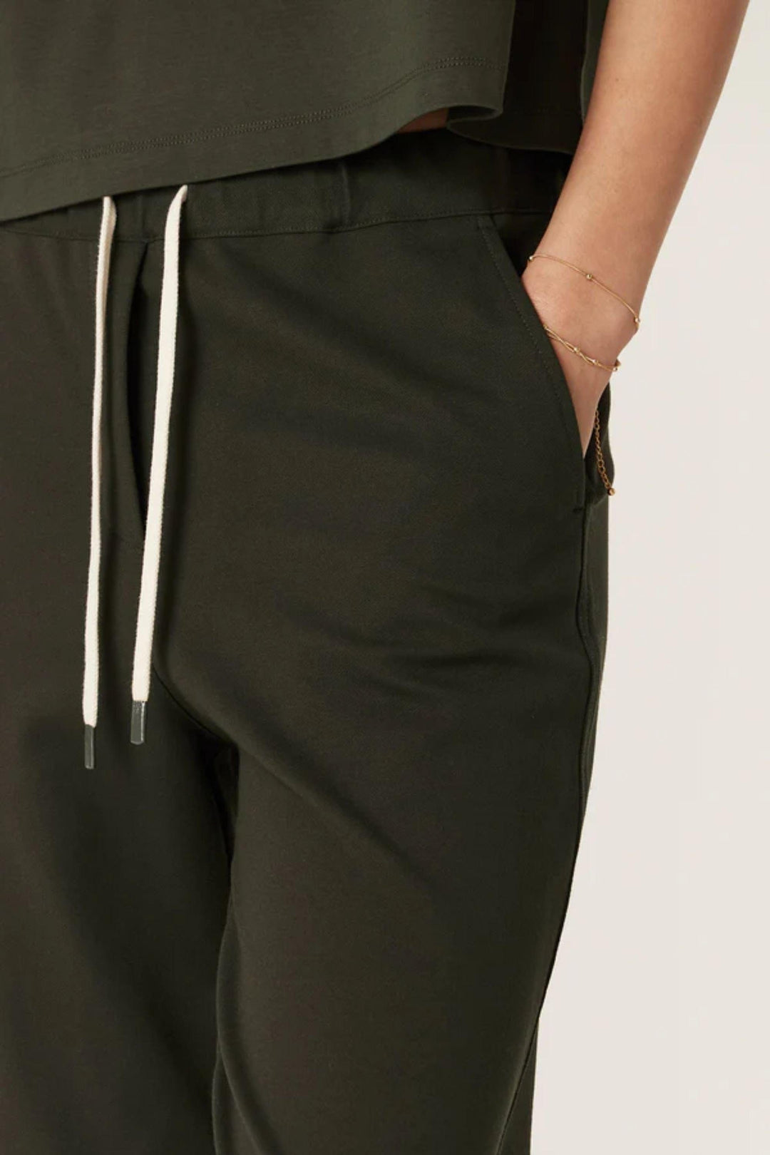 CABLE PANTS LUCA TWILL JOGGER - CAW26219