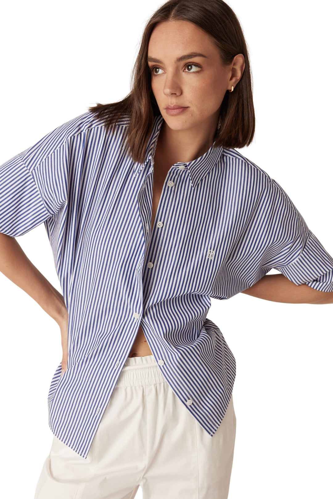 CABLE SHIRT COVE BOXY SHIRT - CSS26552
