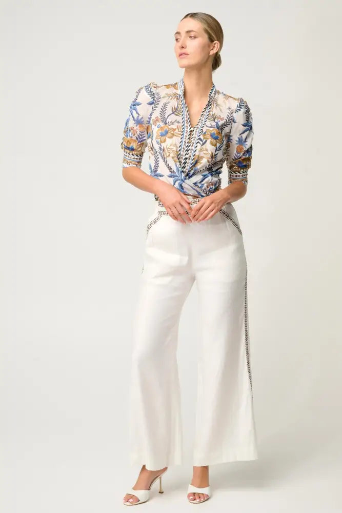 CALANTHA SILK COTTON SHIRT - OW22009 SHIRT