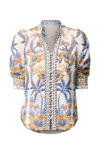 CALANTHA SILK COTTON SHIRT - OW22009 SHIRT