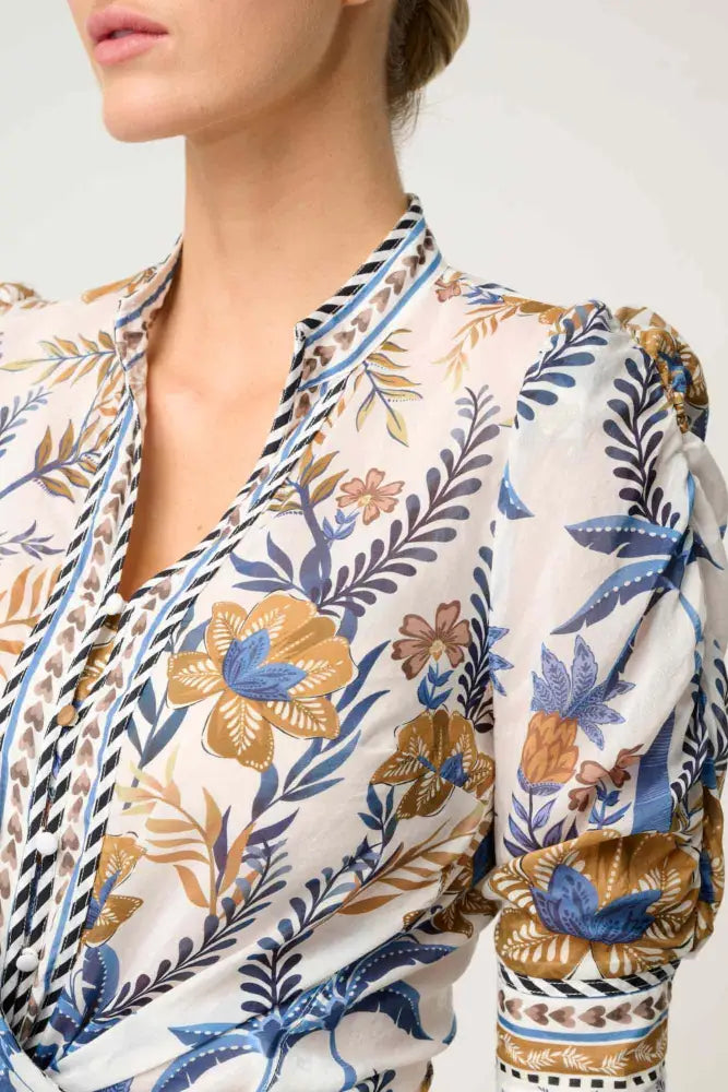 CALANTHA SILK COTTON SHIRT - OW22009 SHIRT