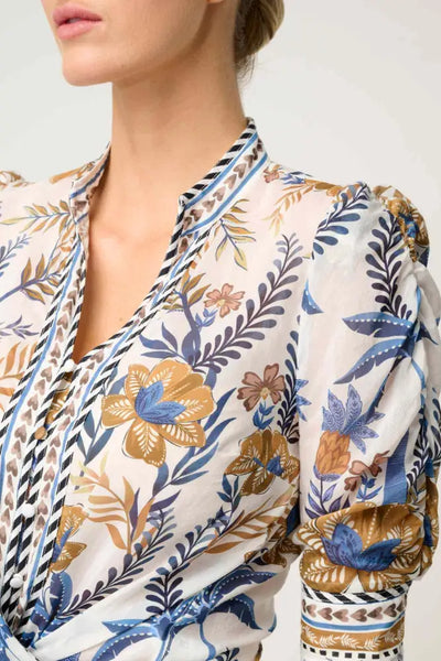 CALANTHA SILK COTTON SHIRT - OW22009 SHIRT