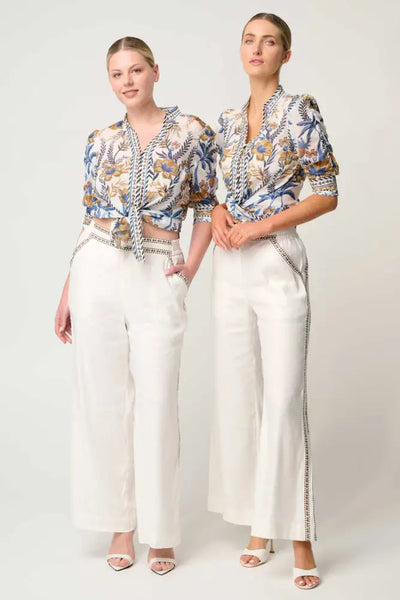 CALANTHA SILK COTTON SHIRT - OW22009 SHIRT