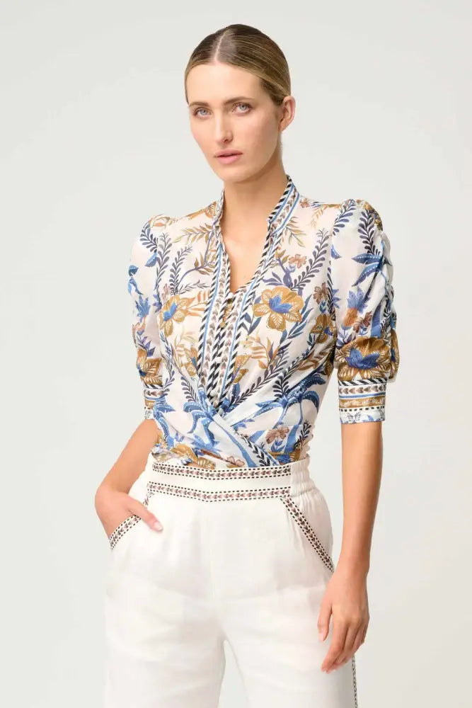 CALANTHA SILK COTTON SHIRT - OW22009 SHIRT