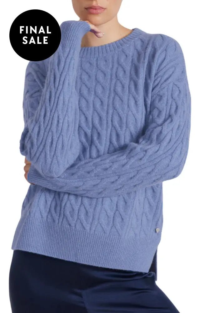 CAMERON SWEATER - W24-1.612T S / SKY JUMPER