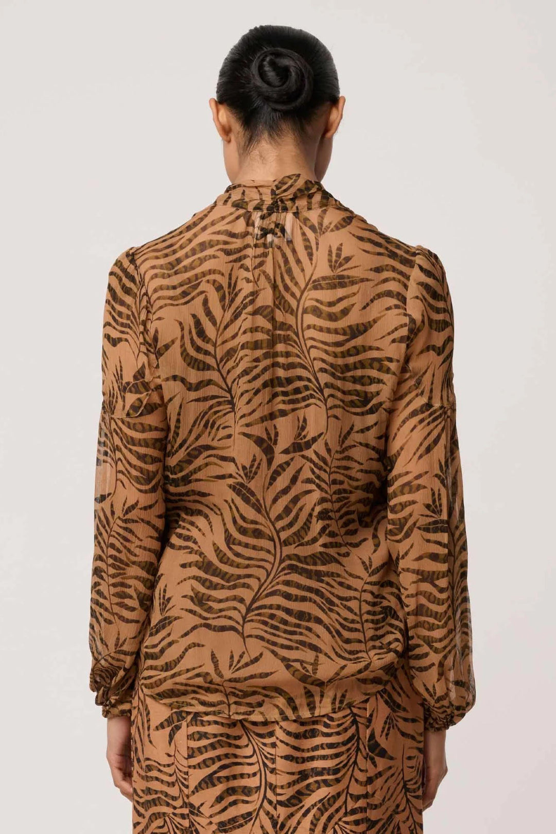 CAMILLE SHEER BLOUSE - OW22117 - BLOUSE