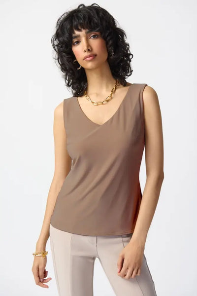 CAMISOLE - 201546JR 8 / LATTE TANK TOP
