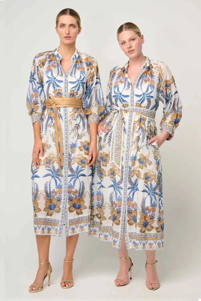 CARMEN SILK COTTON DRESS - OW42026 DRESS