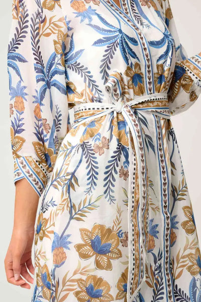 CARMEN SILK COTTON DRESS - OW42026 DRESS