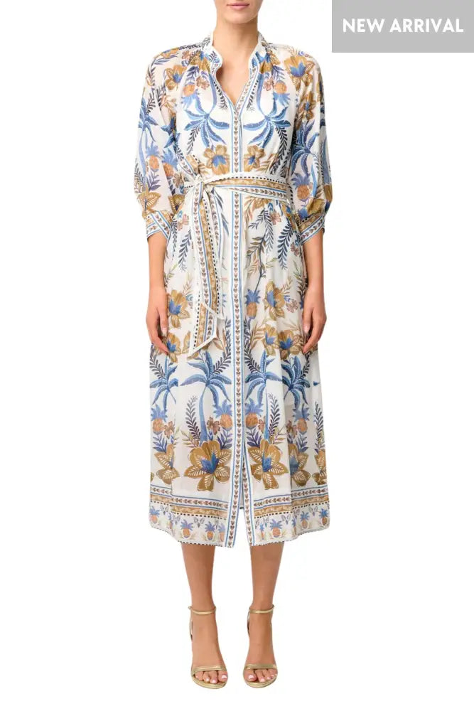 CARMEN SILK COTTON DRESS - OW42026 DRESS