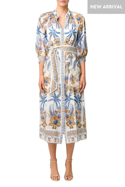 CARMEN SILK COTTON DRESS - OW42026 DRESS