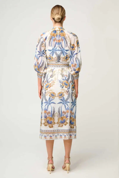 CARMEN SILK COTTON DRESS - OW42026 DRESS