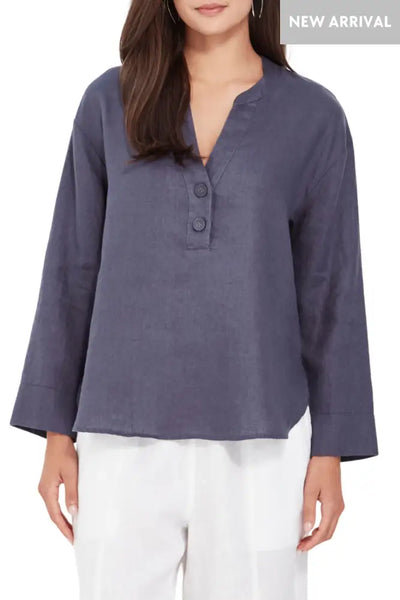 CASSIE TOP - 9755BR BLOUSE