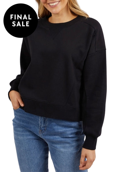 CECILE CREW - 55X0191 10 / BLACK TRACK TOP