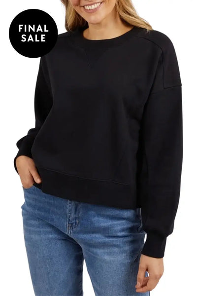 CECILE CREW - 55X0191 10 / BLACK TRACK TOP