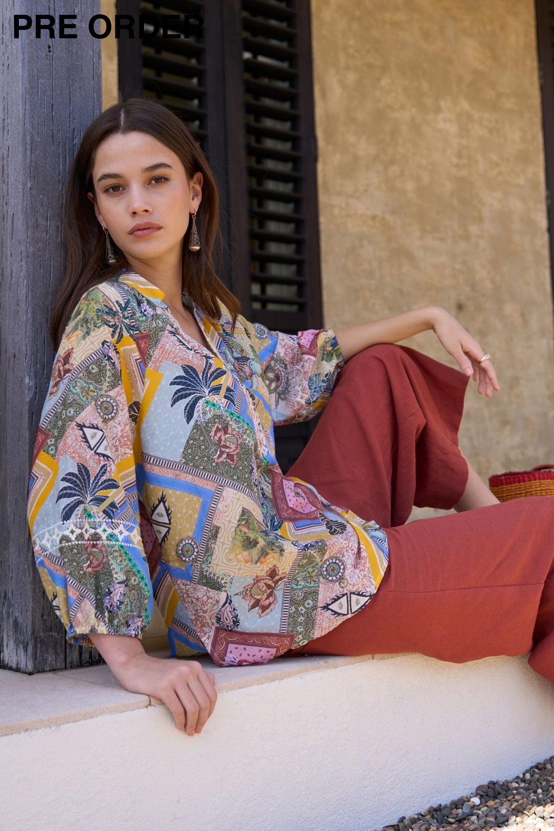 CEYLON BLOUSE - LS3300 - BLOUSE