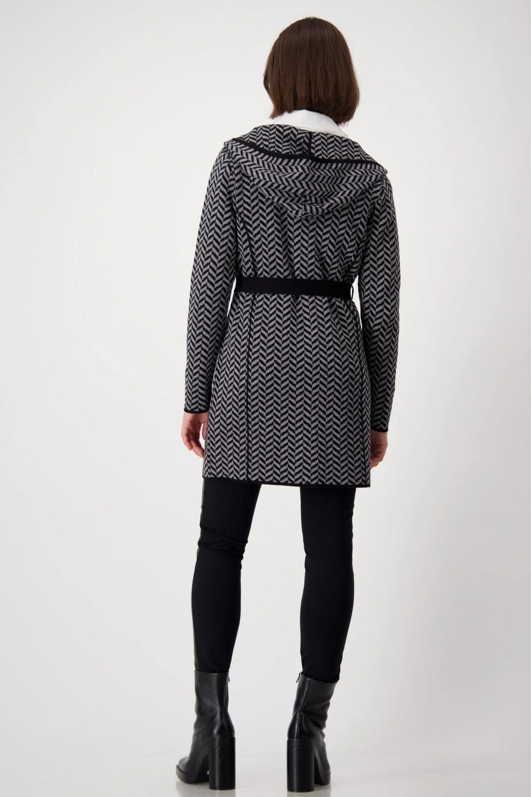 MONARI JACKET CHEVRON COAT - 807818MNR