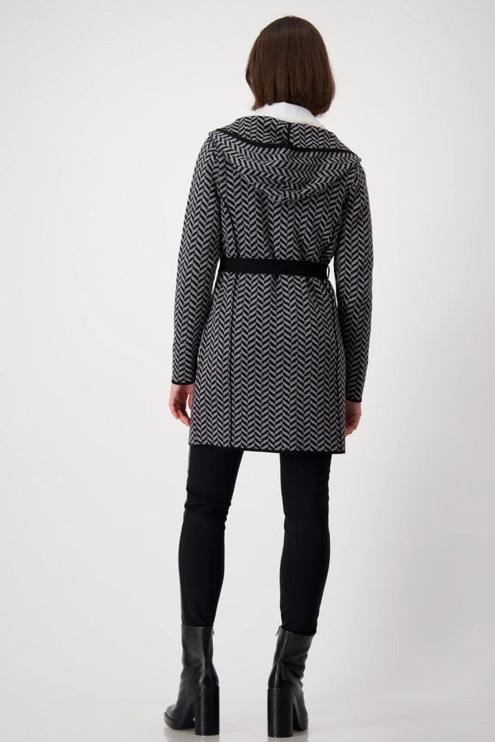 MONARI JACKET CHEVRON COAT - 807818MNR