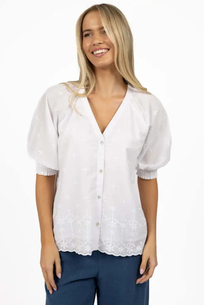 CHLOE BLOUSE - HS25306 BLOUSE