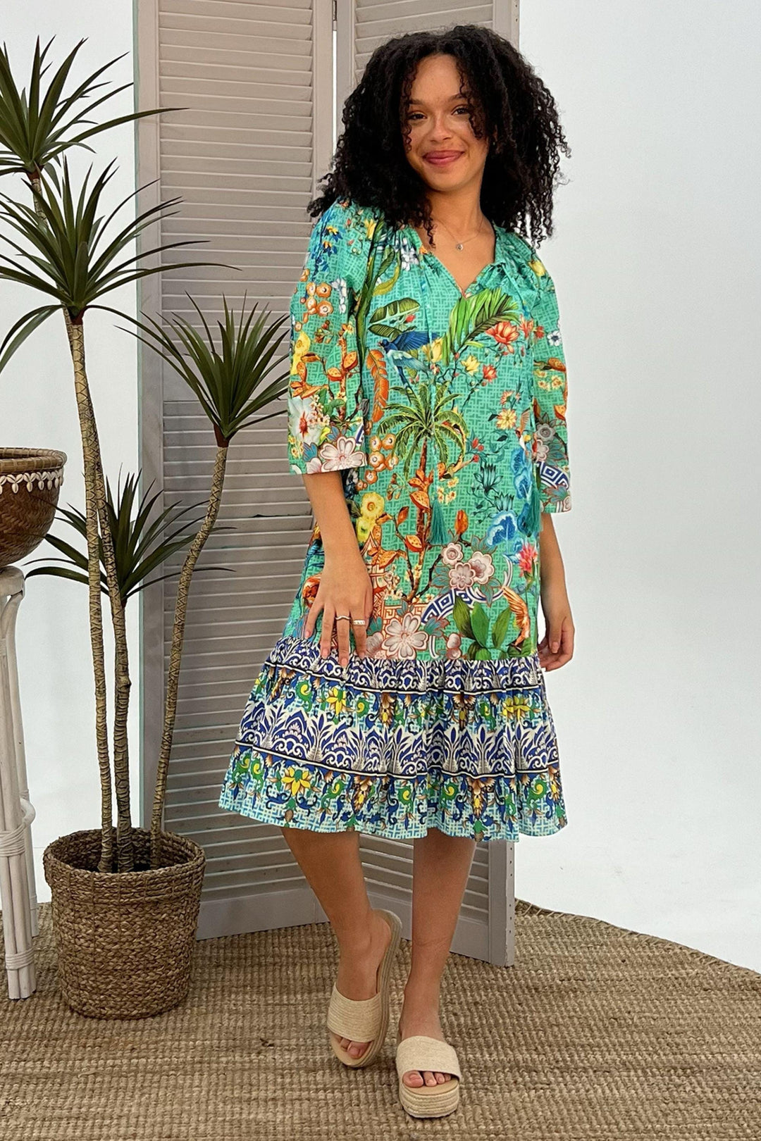 CIENNA DRESS CARMEN DRESS - SDR-1664
