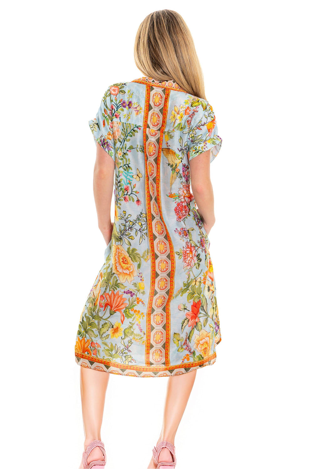 CIENNA DRESS TEMPLE GARDEN DRESDEN DRESS - LDR-1807-TGD