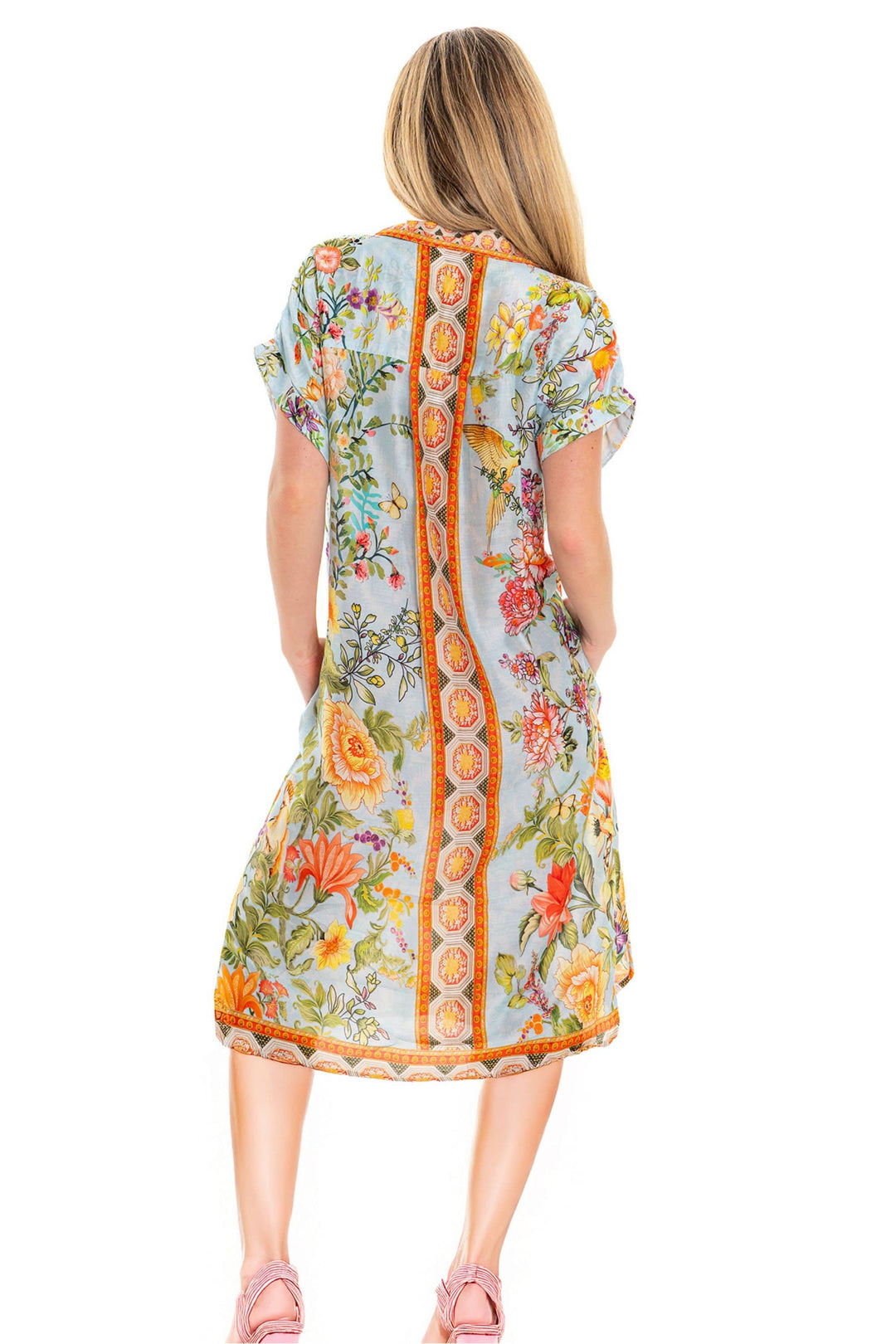 CIENNA DRESS TEMPLE GARDEN DRESDEN DRESS - LDR-1807-TGD