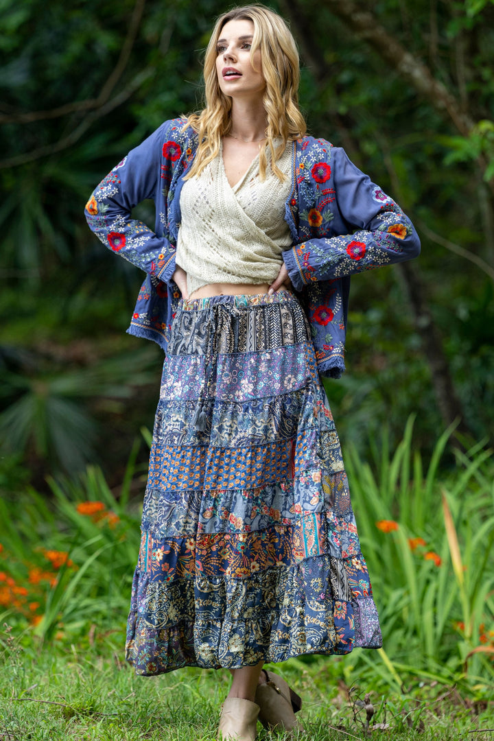 CIENNA SKIRT STEVIE SKIRT - SKT-08-DEN