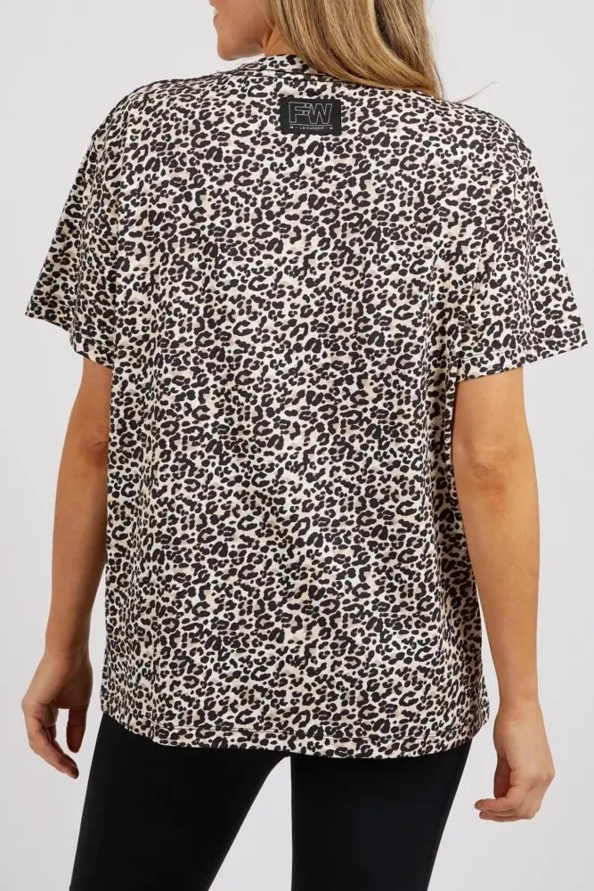 CIRCUIT LEOPARD TEE - 5532117 TOP