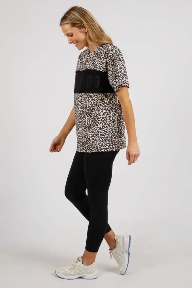CIRCUIT LEOPARD TEE - 5532117 TOP