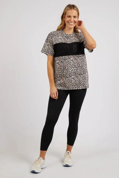 CIRCUIT LEOPARD TEE - 5532117 TOP