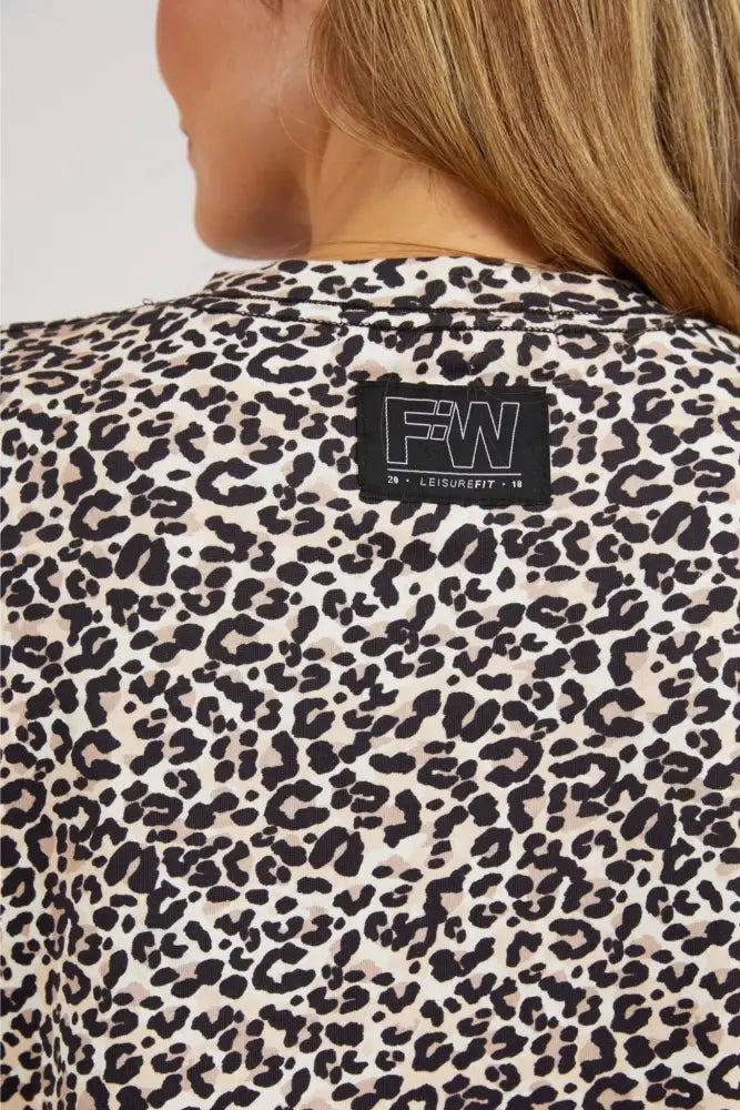 CIRCUIT LEOPARD TEE - 5532117 TOP