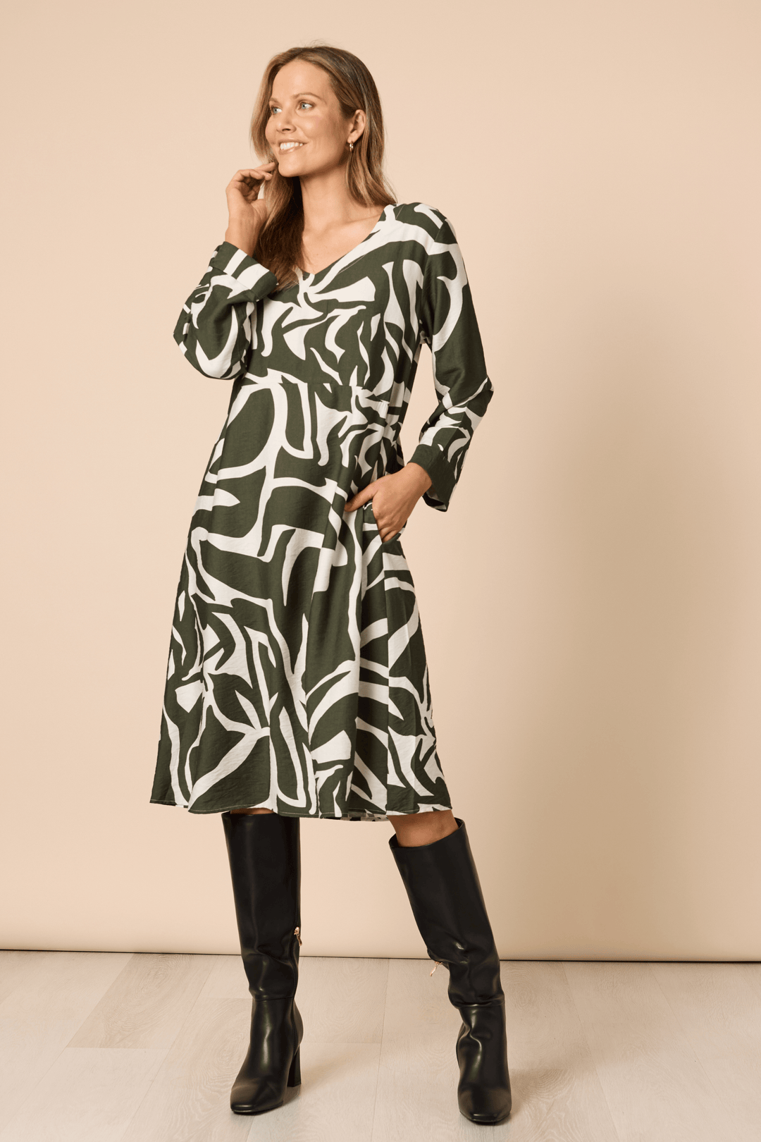 CLARITY DRESS LYON PRINT DRESS - 49360C