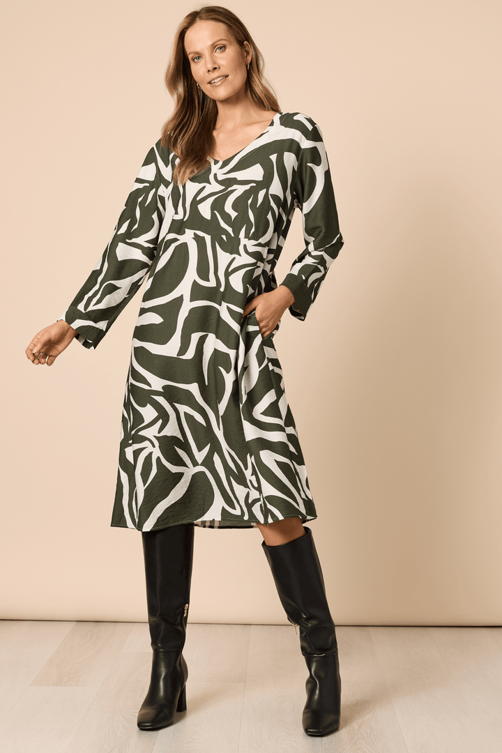 CLARITY DRESS LYON PRINT DRESS - 49360C