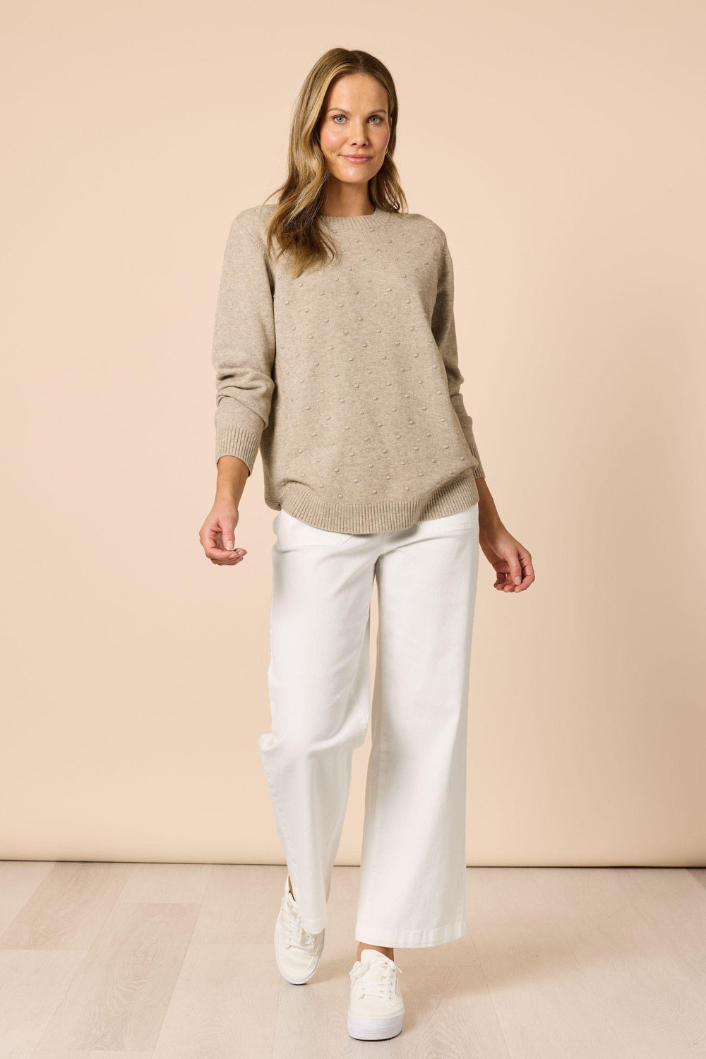 CLARITY JUMPER ALPINE SPOT KNIT - 49279C