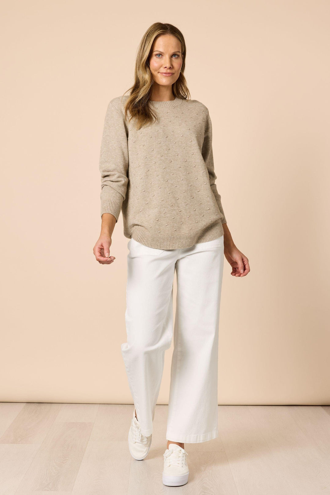 CLARITY JUMPER ALPINE SPOT KNIT - 49279C