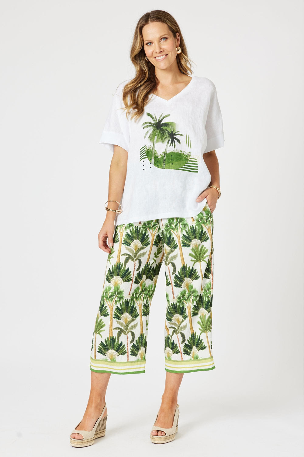 CLARITY TOP AMAZON RAINFOREST TOP - 48342C
