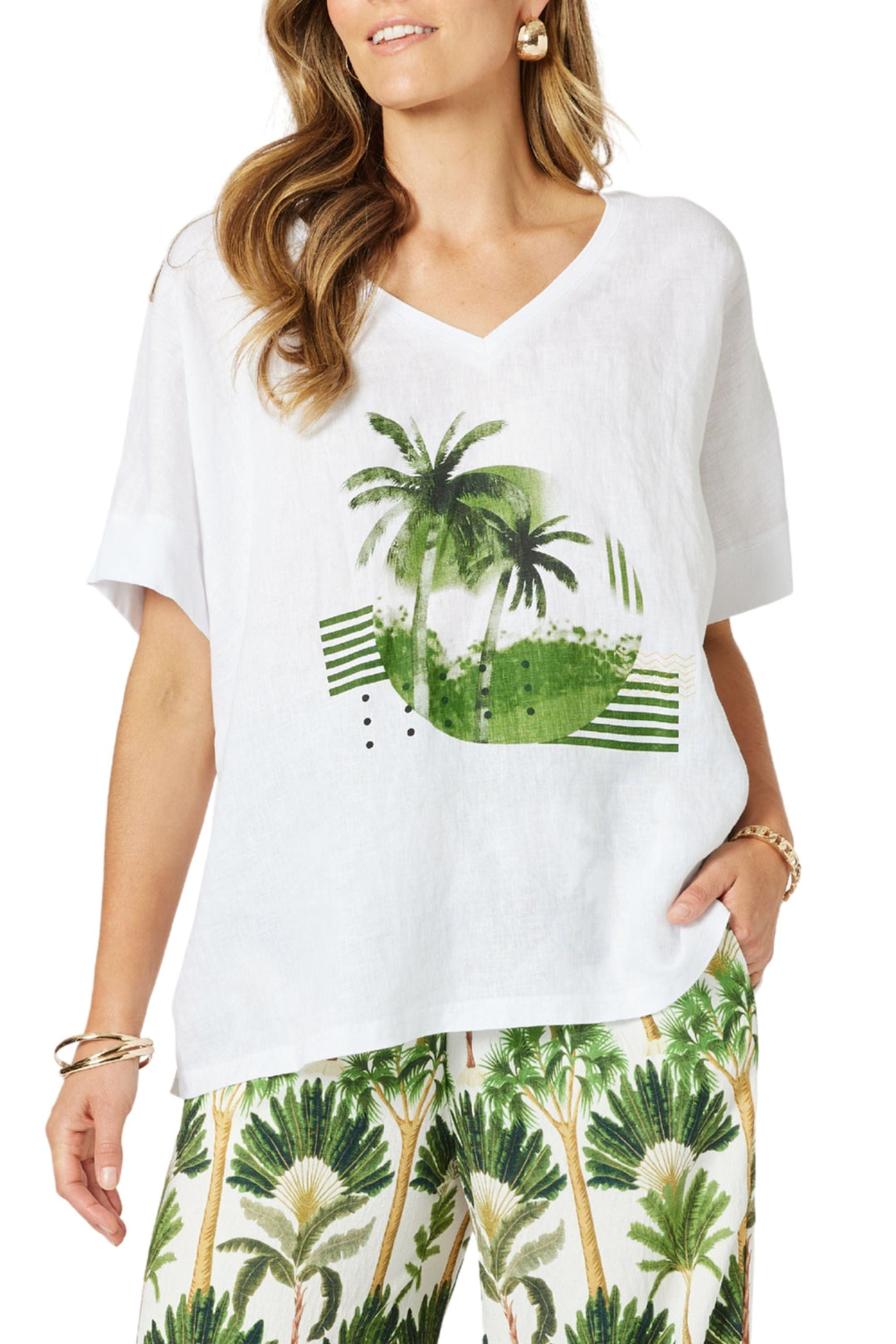 CLARITY TOP AMAZON RAINFOREST TOP - 48342C