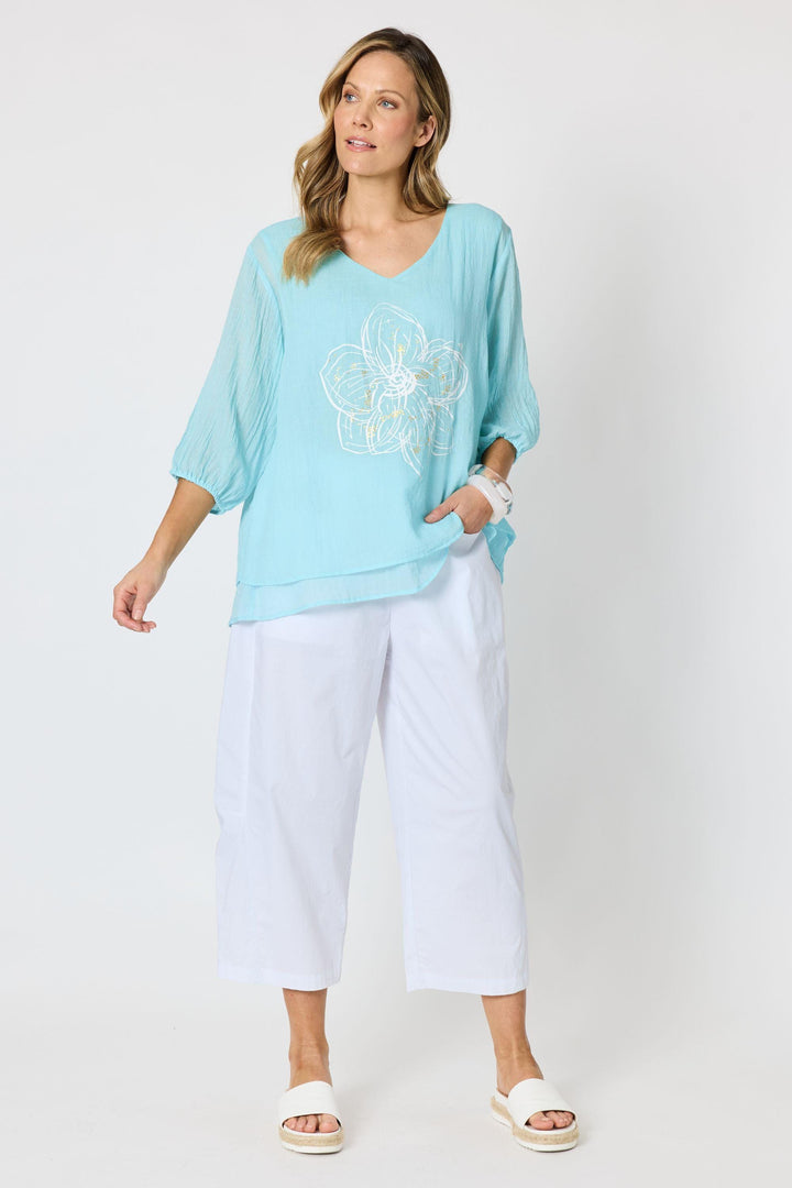 CLARITY TOP CAMELLIA TOP - 50097C