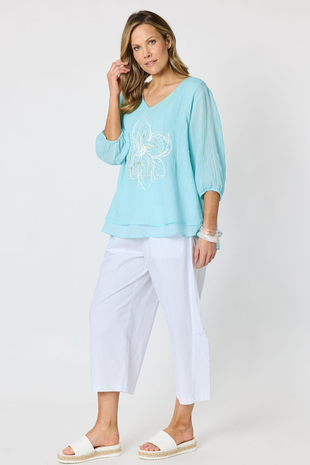 CLARITY TOP CAMELLIA TOP - 50097C
