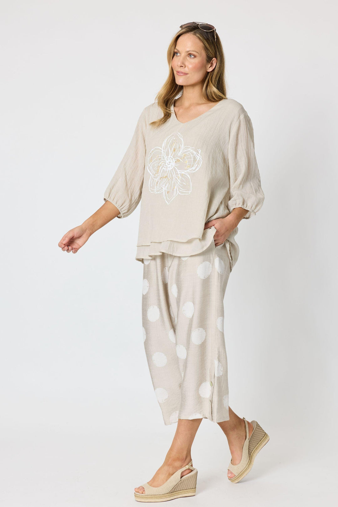 CLARITY TOP CAMELLIA TOP - 50097C