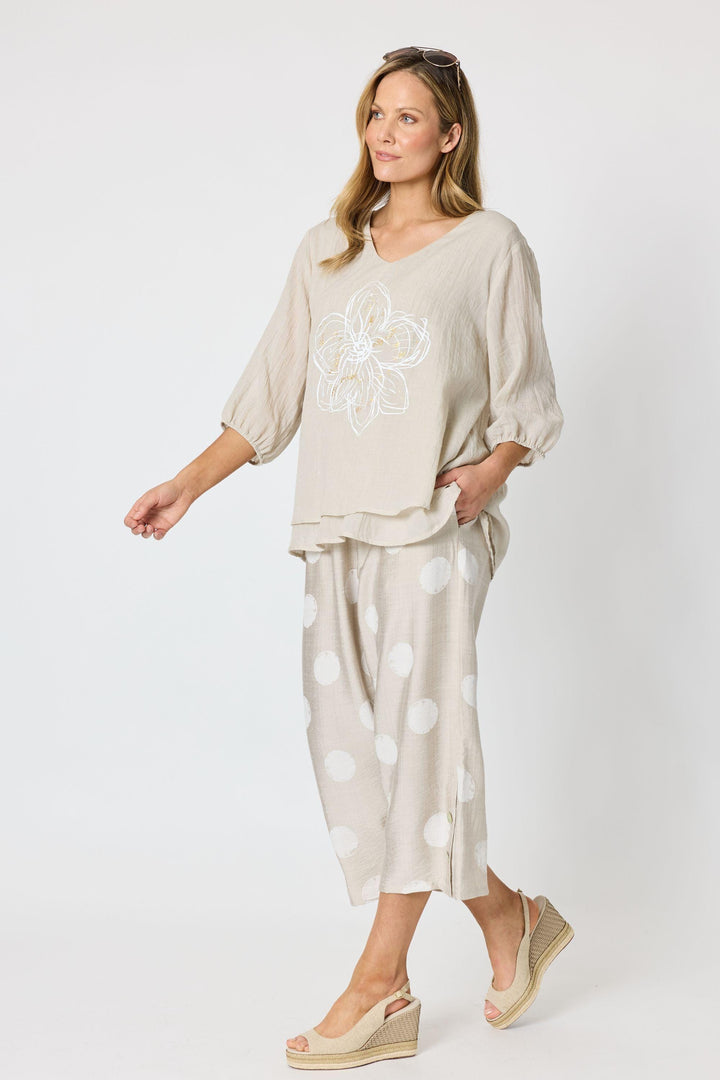 CLARITY TOP CAMELLIA TOP - 50097C