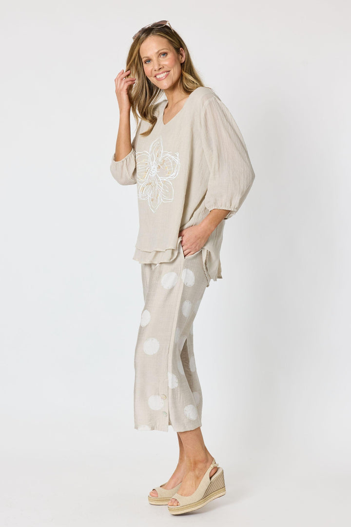 CLARITY TOP CAMELLIA TOP - 50097C