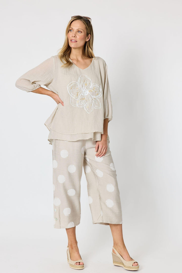 CLARITY TOP CAMELLIA TOP - 50097C