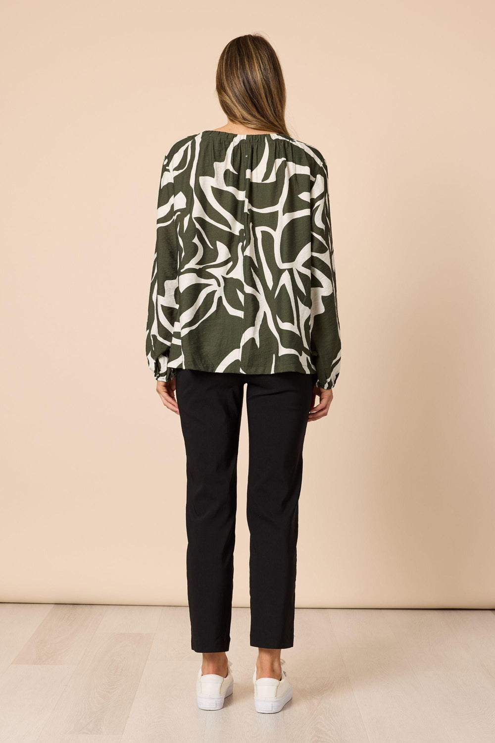 CLARITY TOP LYON PRINT TOP - 49202C
