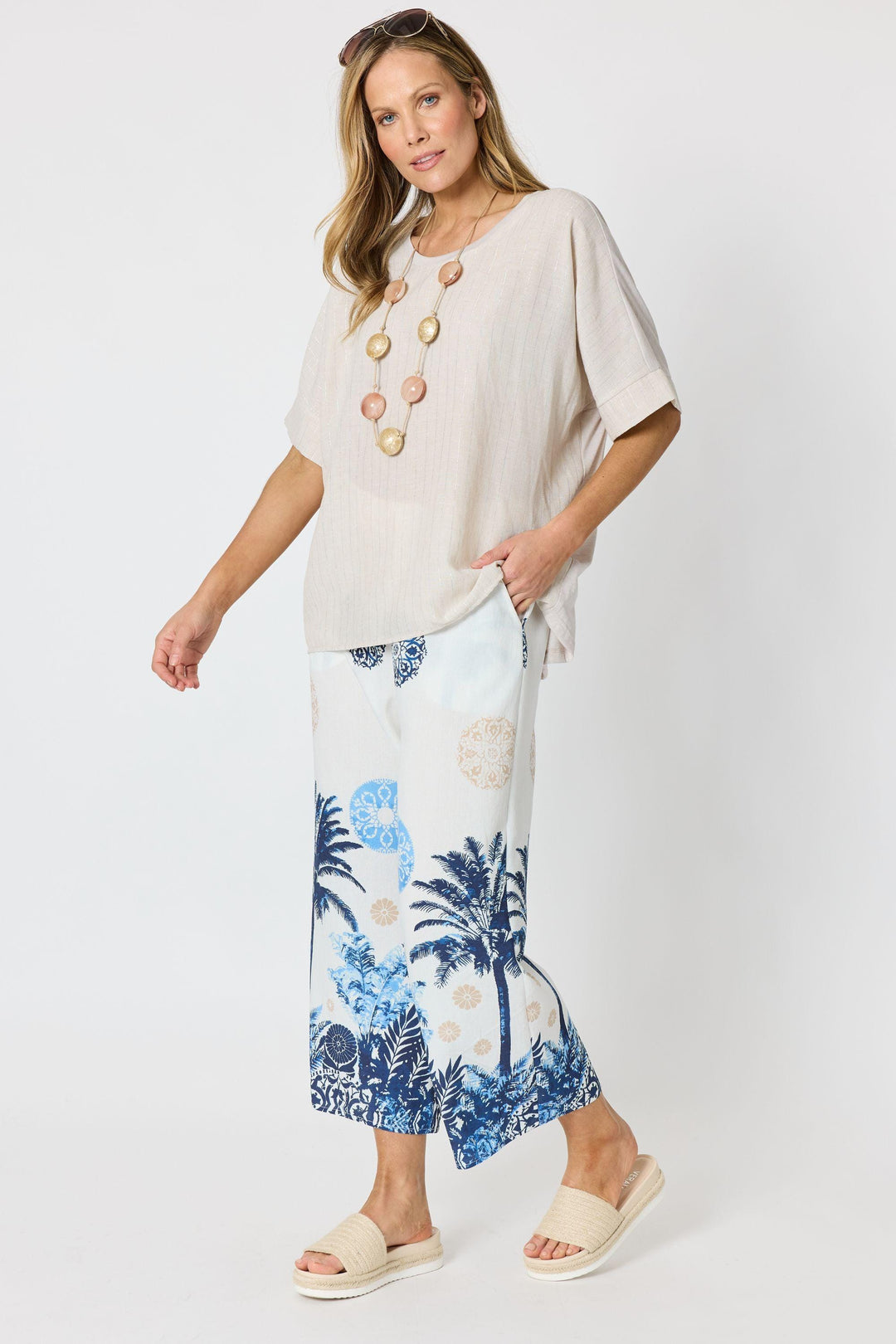 CLARITY TOP RIVIERA RELAXED TOP - 49615C