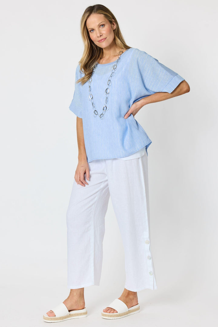 CLARITY TOP RIVIERA RELAXED TOP - 49615C